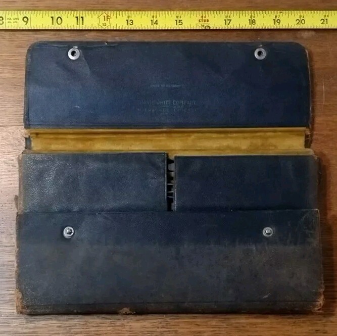 Atq Drafting Instruments Ltd. 15 Piece Tool Set in Felt Case Compass Germany