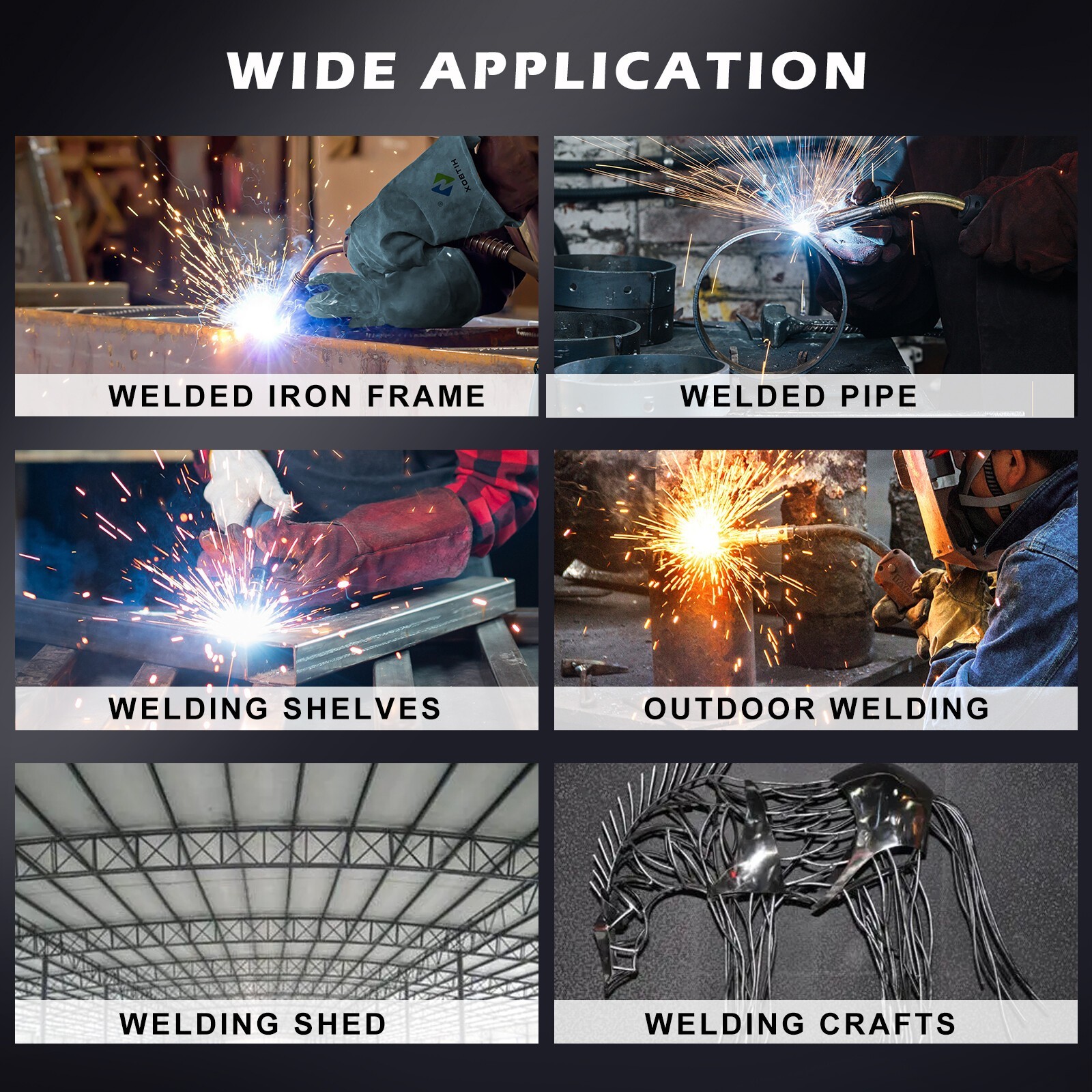 200Amp 5in1 Aluminum MIG Welder 110V 220V TIG MMA MIG Welding Machine