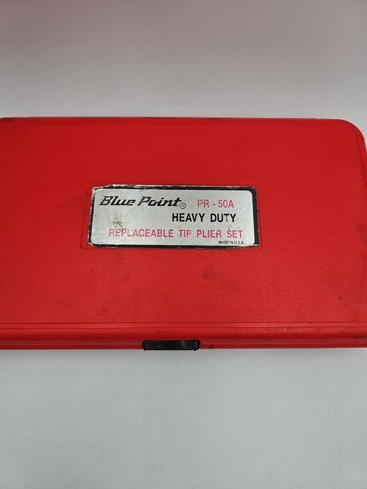 Blue-Point PR-50A Heavy Duty Replaceable Tip Plier Set