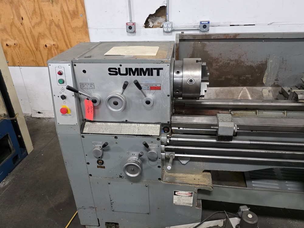 18-3 x 80 Summit Gap Bed Engine Lathe w/Taper