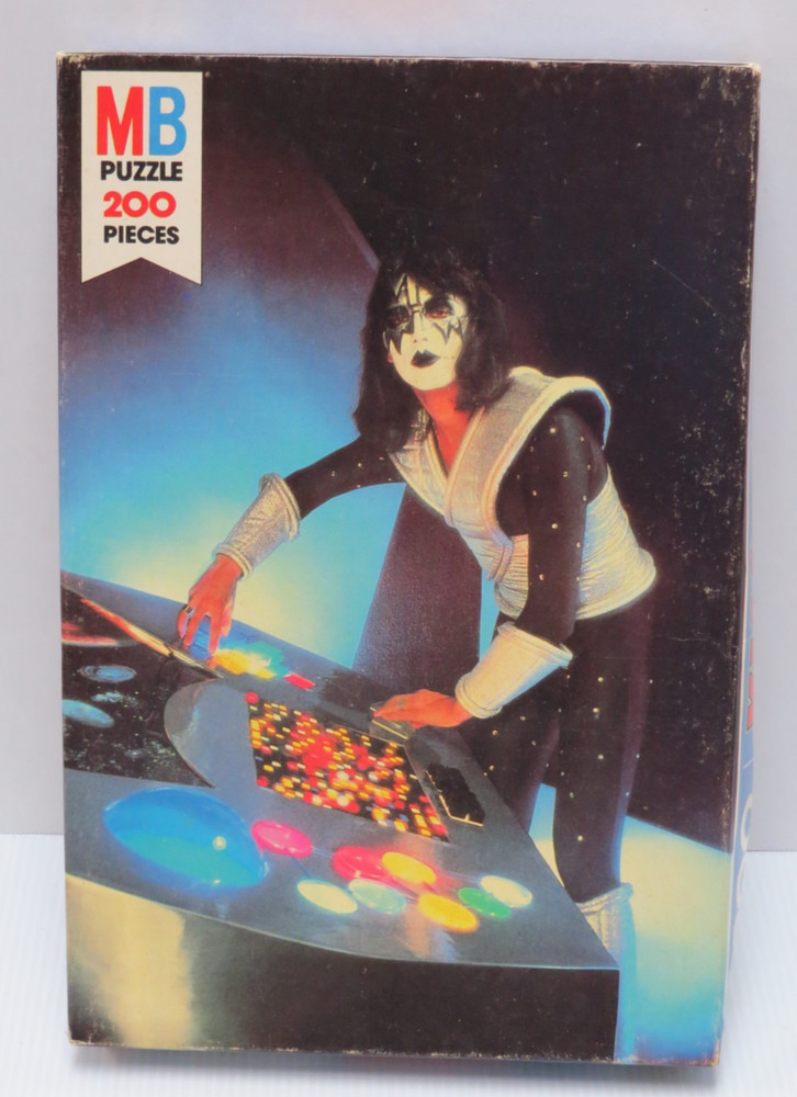KISS VINTAGE ACE FREHLEY PUZZLE ORIGINAL FACTORY SEALED OFFICIAL AUCOIN 1977