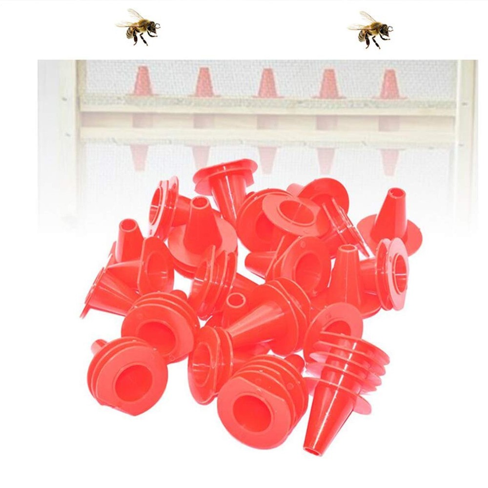 50Pcs Bee Escape Device 50x Bee Beehive Control Device Escape Nest Plastic