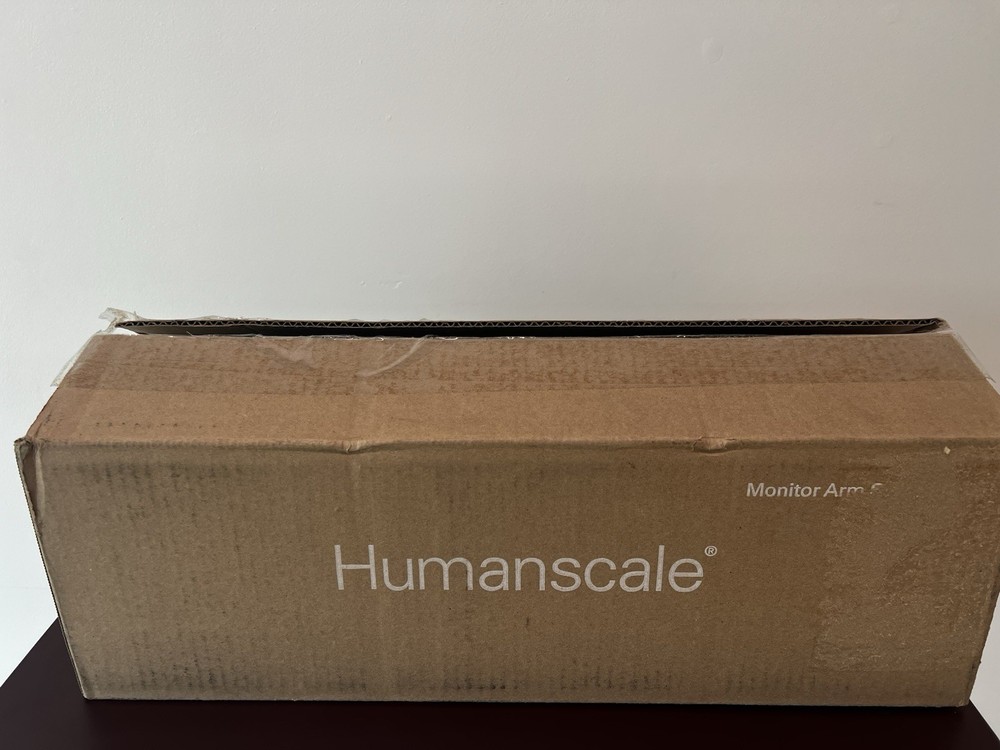 Humanscale M2 Pro, Silver Clamp Mount- New -open Box