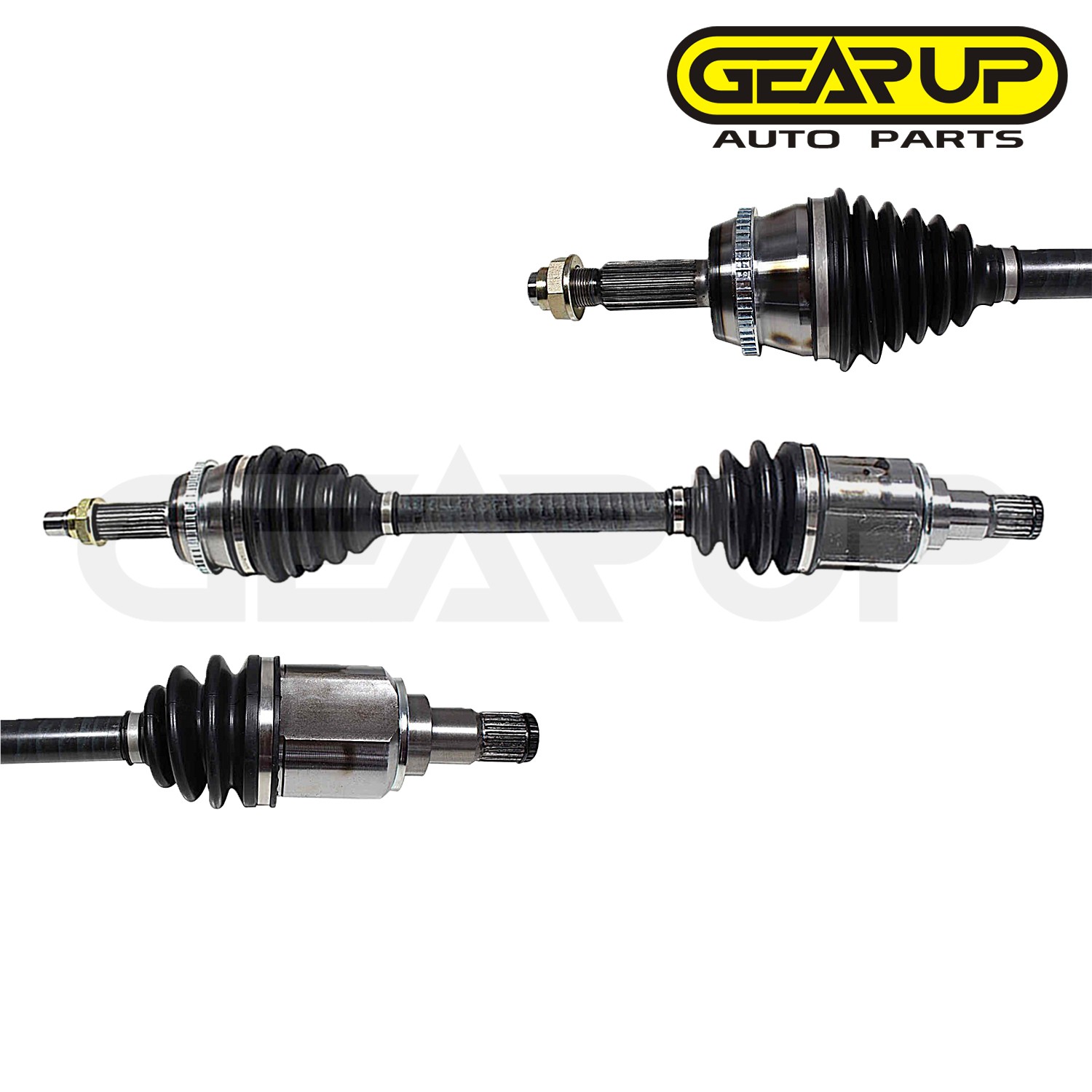 Front Pair CV Axle Shaft Assembly for 2002-2009 Toyota Solara Camry 2.4L L4 FWD