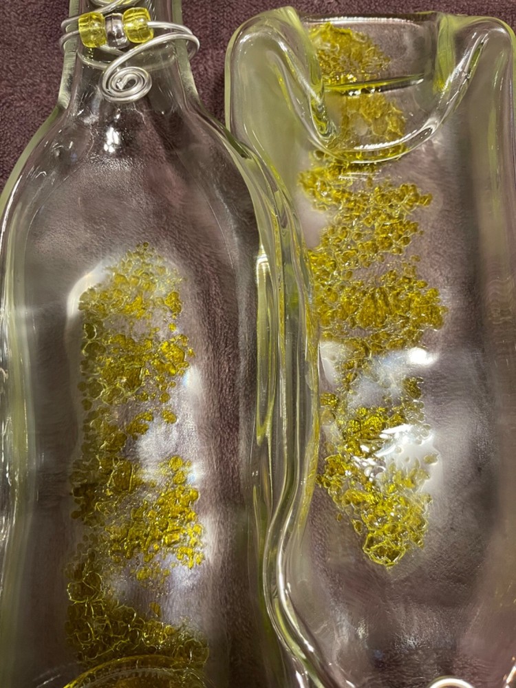 Melted Double Bottle Charcuterie tray