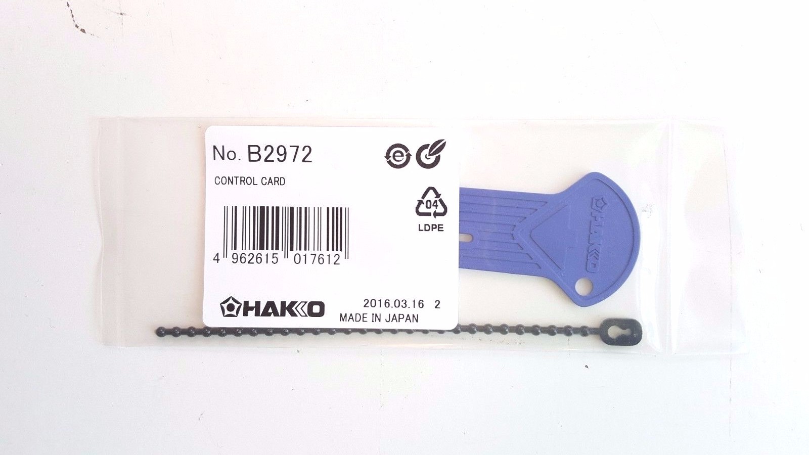 Hakko Control Card B2972, For FX-951, FR-803B/802, FM-205/204/203