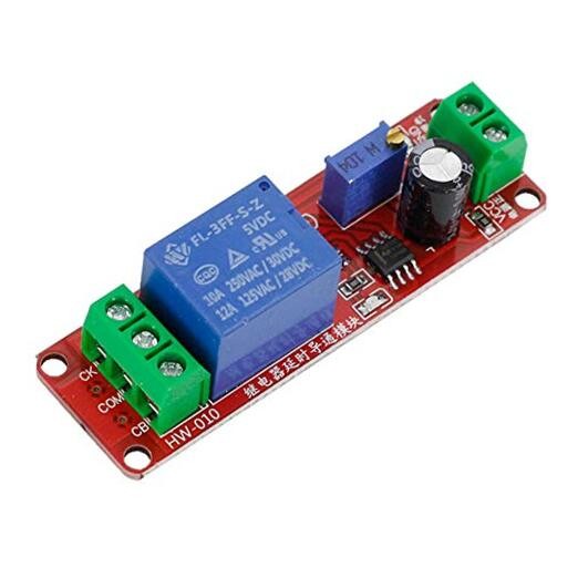 1 PCS NE555 Timer Switch Adjustable Module Time Delay Relay Module DC Delay 5V
