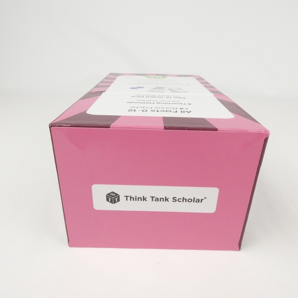 Think Tank Scholar 173 Multiplication Flashcards Educational Math Practice