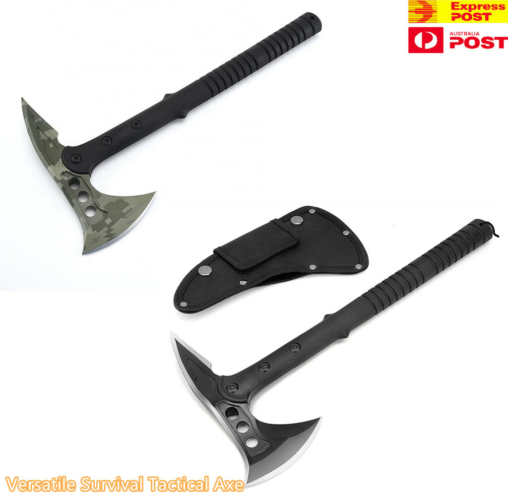 Tactical Tomahawk -Throwing Hatchet, Versatile EDC Axe -Emergency Breaching Tool