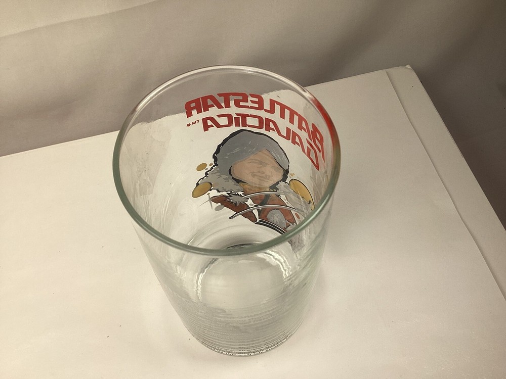 Battlestar Galactica Collector Glass