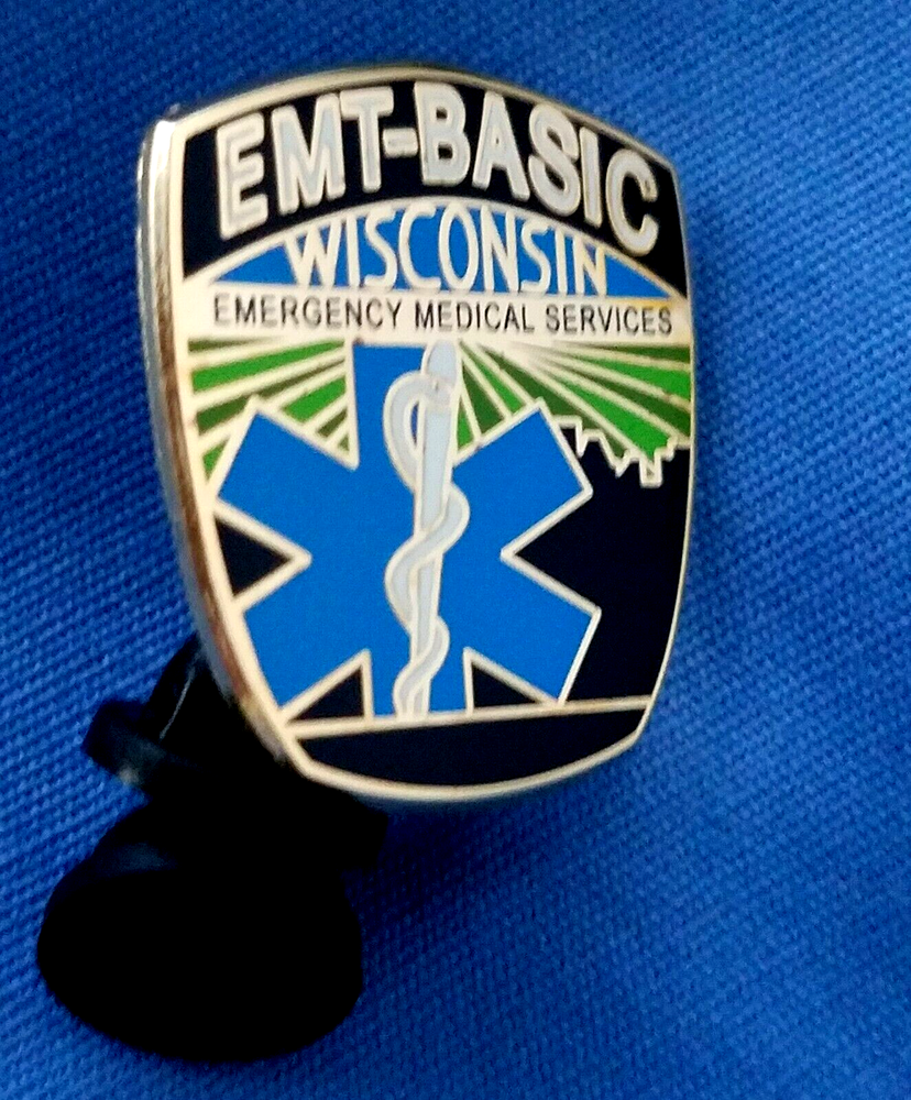 WISCONSIN EMT-BASIC PIN Item #512