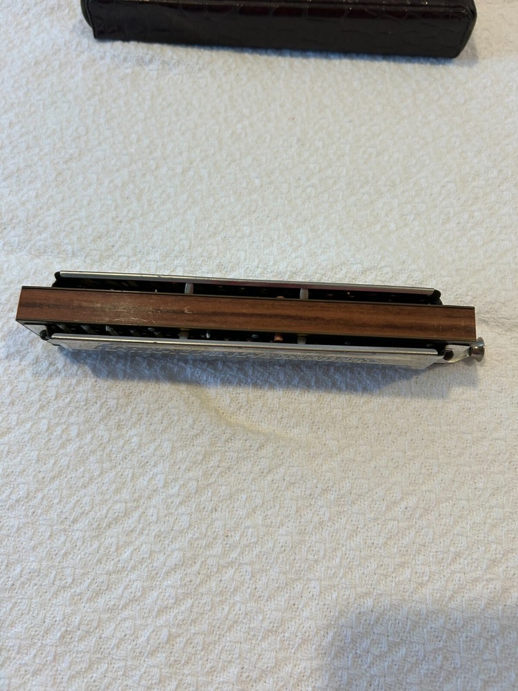 The 64 Chromonica 4 chromatic octaves Harmonica "C" Professional Model