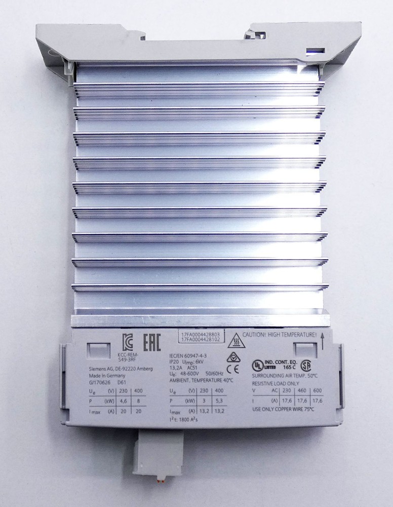 Siemens 3RF2310-2AA06 3RF2 310-2AA06 E-Stand 04 Semiconductor Contactor -Unused-