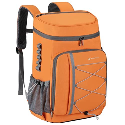 35 Can Backpack Cooler LeakproofInsulated Soft Cooler BagBeach / Camping Cool...
