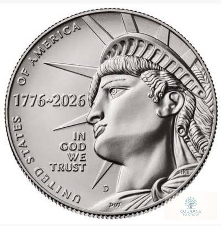 🆕2026-🅳 Enduring Liberty🗽Semiquincentennial 🅷🅰🅻🅵 🅳🅾🅻🅻🅰🆁 -1 Coin)