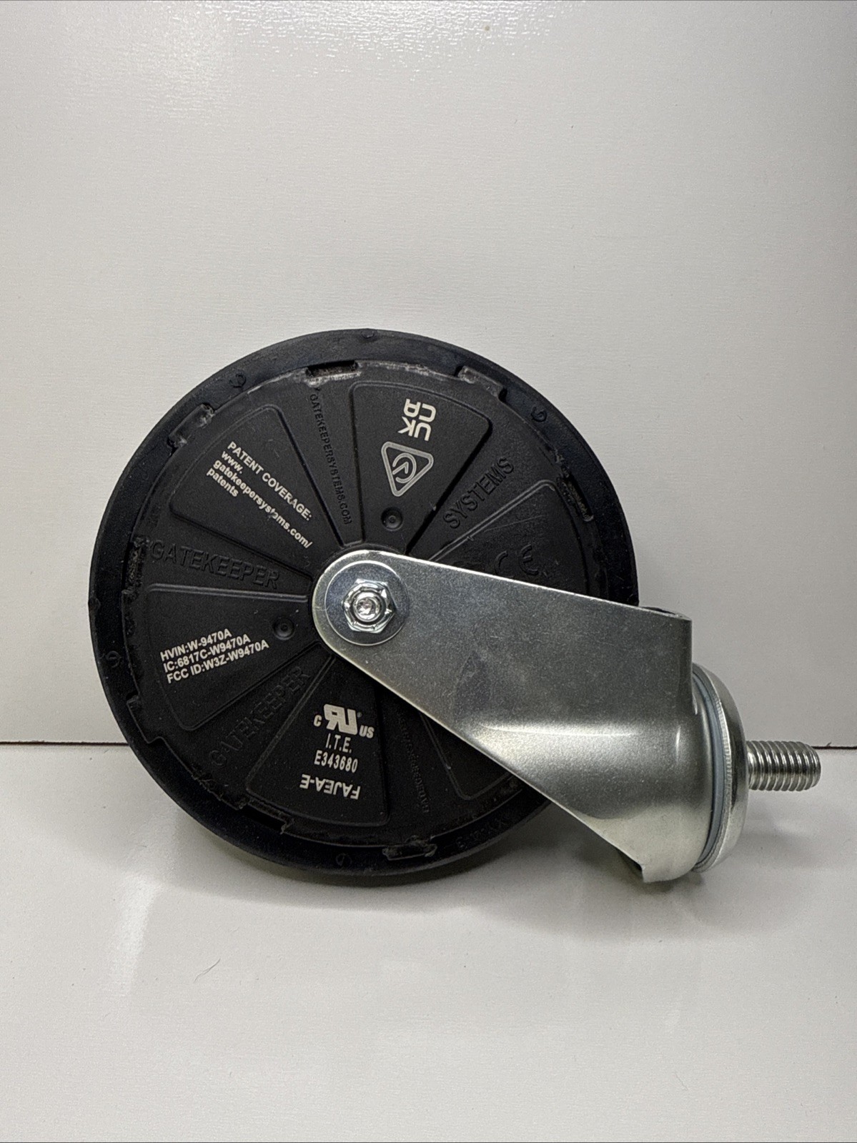 GATEKEEPER SYSTEMS W-9470 5" REMOTE CONTROL LOCK SHOPPING CART CASTER 10-WHEELS