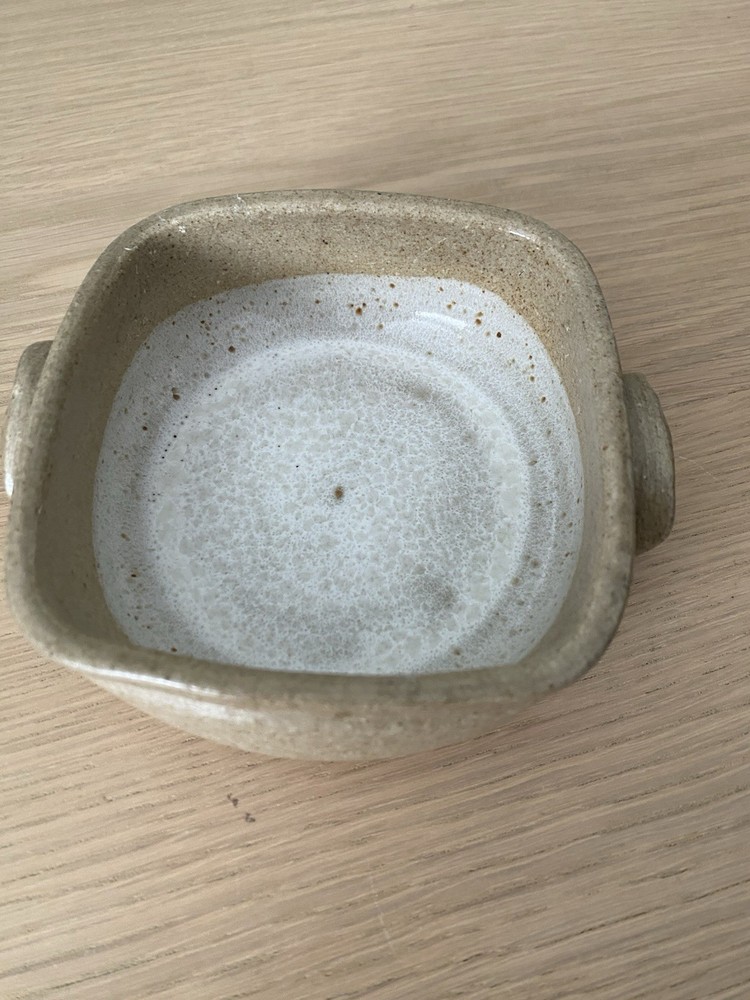 Devica Gres de Viana Portuguese Studio Art Pottery Bake Dish Stamped Small