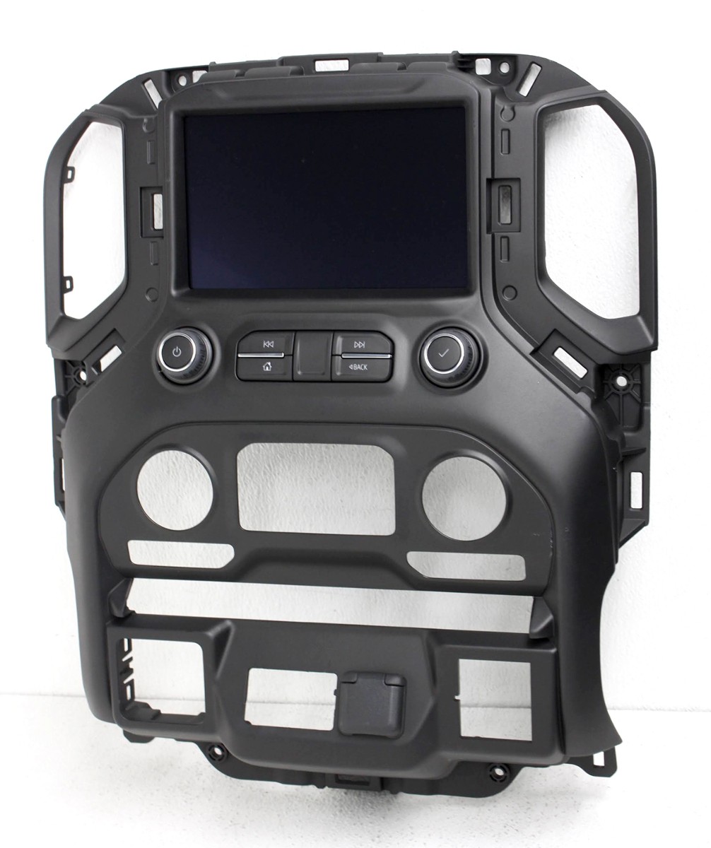 OEM Silverado 2500, 3500 Control Panel & Screen 84746880 - Surface Scratches