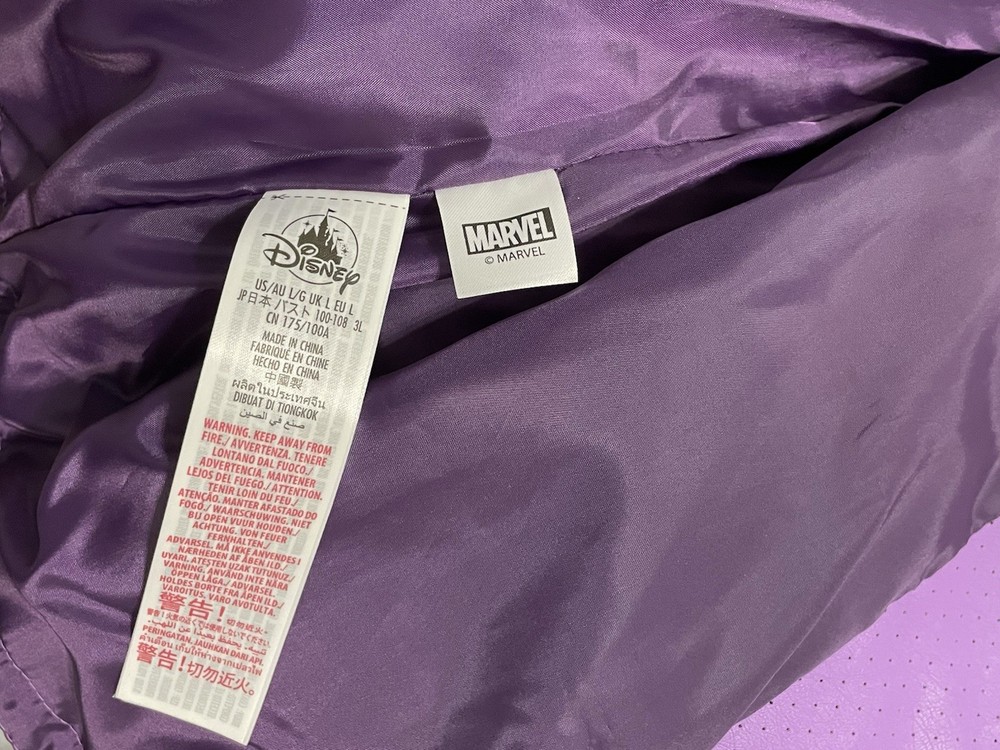 Marvel Disney Hawkeye Purple Cosplay Jacket