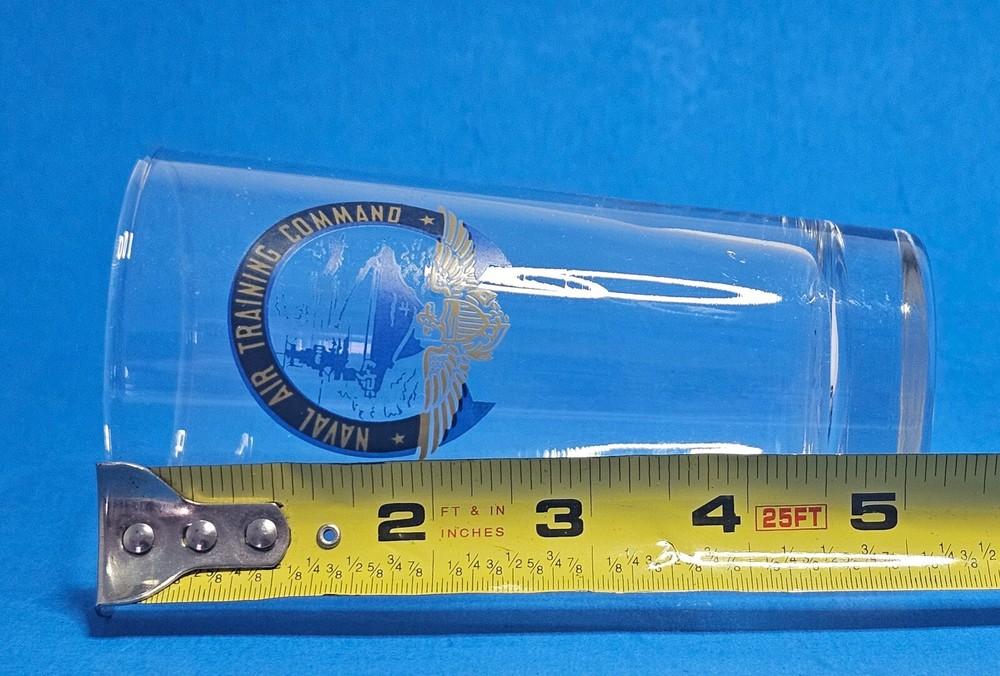 VINTAGE US NAVAL AIR TRAINING COMMAND GLASS