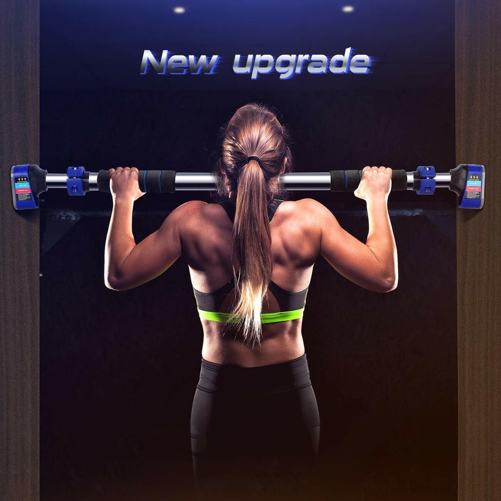 Doeplex Pull Up Bar Door Exercise Workout Bar with 27.6"-35.4'' Adjustable Width