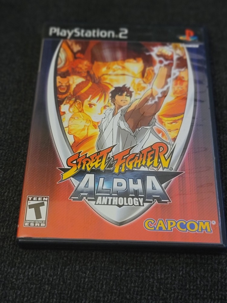Playstation 2 Capcom Street Fighter Alpha Anthology - Case Only
