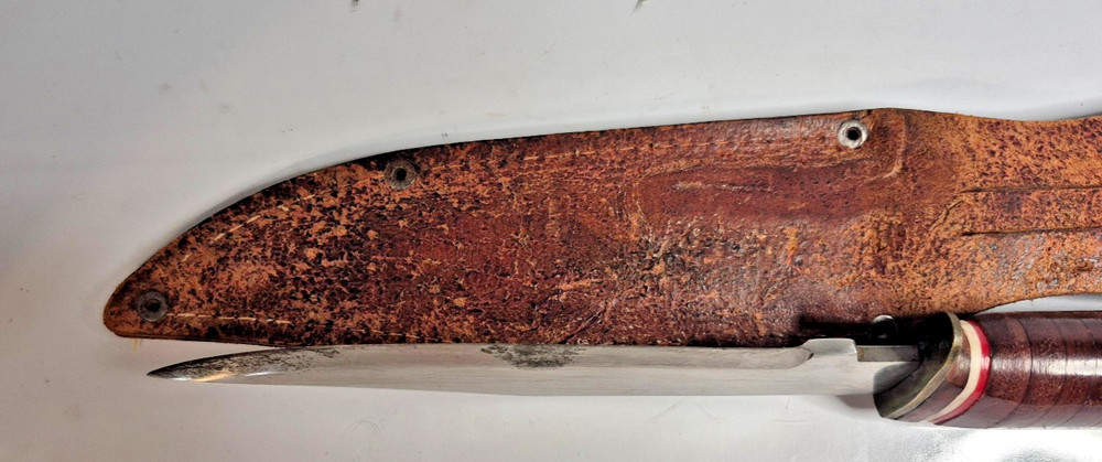 ORIGINAL BOWIE KNIFE/ SHEATH CASE JAPAN