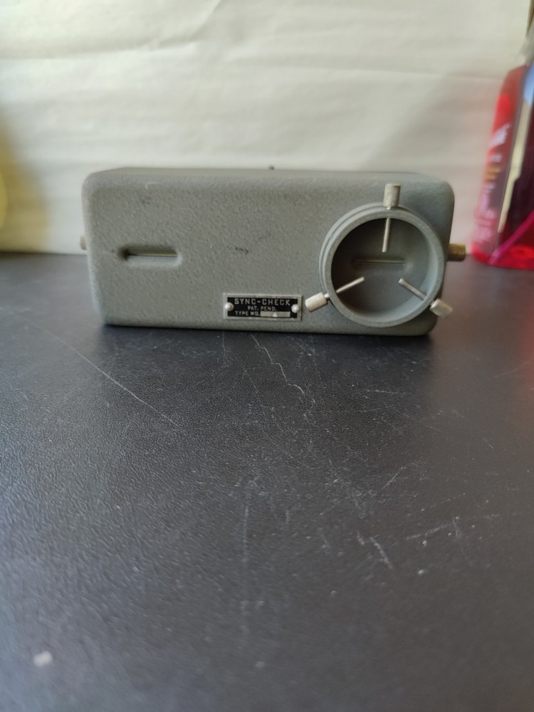 Vintage 1946 Al Norris Co Sync-Check Same As A Flash-O-Graph