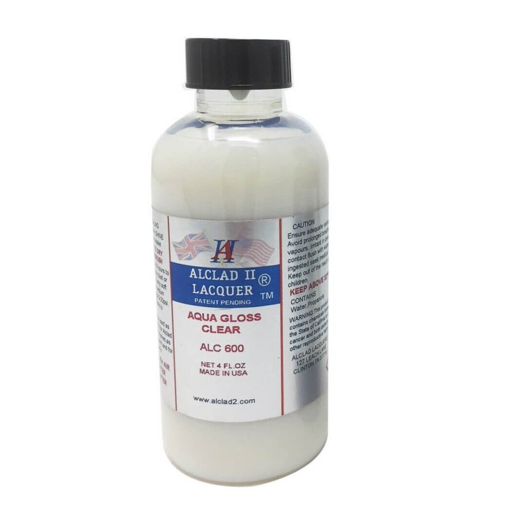 Alclad II Aqua Gloss 4oz Paint Bottle ALC-600