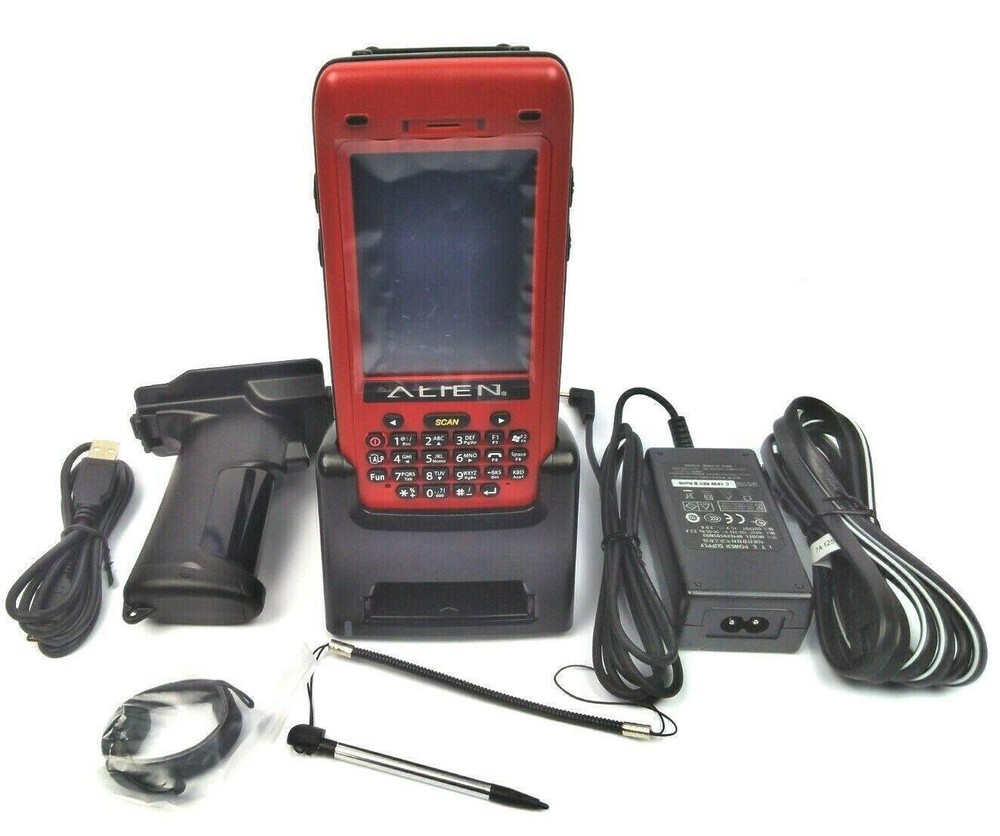 Alien ALH-9010 RFID Mobile Computer Handheld Reader with Cradle / Scan Handle