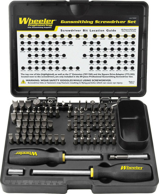New New Wheeler Gunsmithing Screwdriver Set 562194