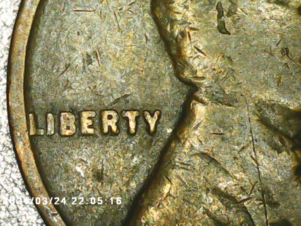 1919 No Mint Mark Wheat Penny Lamenation Error Obverse/Reverse