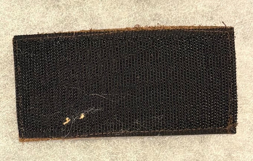 USN V Cole LCDR Flight Jacket Name Tag