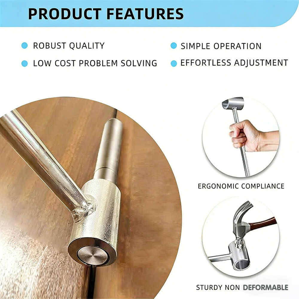 23-25mm Adjustable Door Hinge Gapping Tool Fits Hinges Repair & Alignme