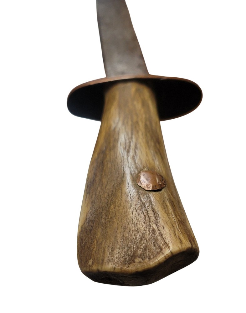Antique Handmade Knife Stag Handle