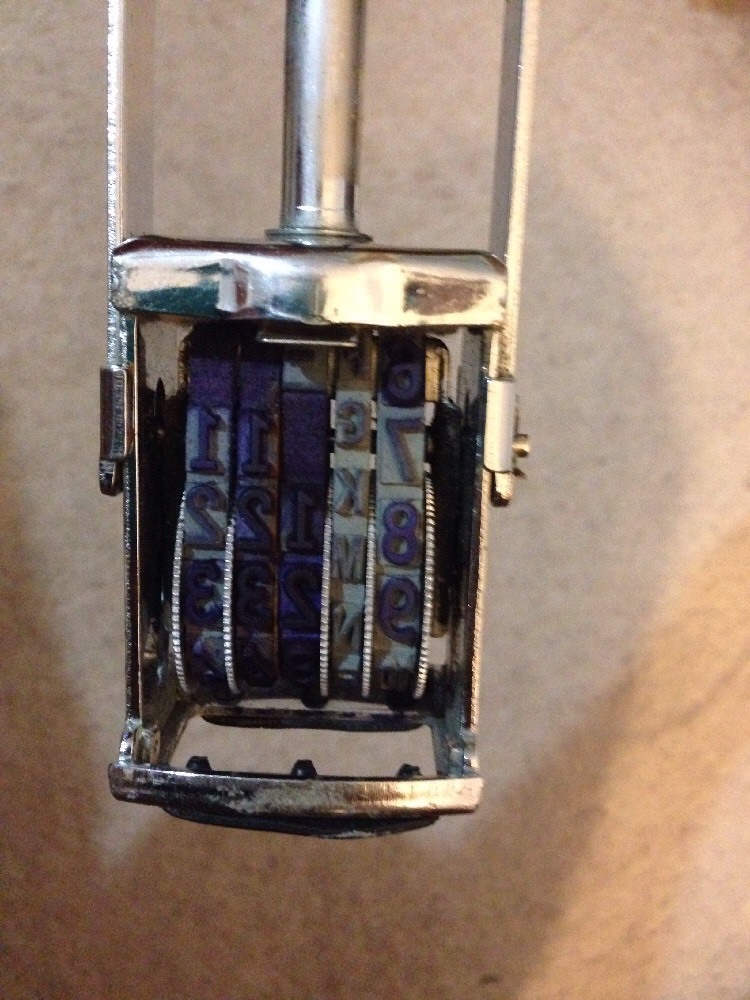 Cisco King Size Hand Numbering Machine
