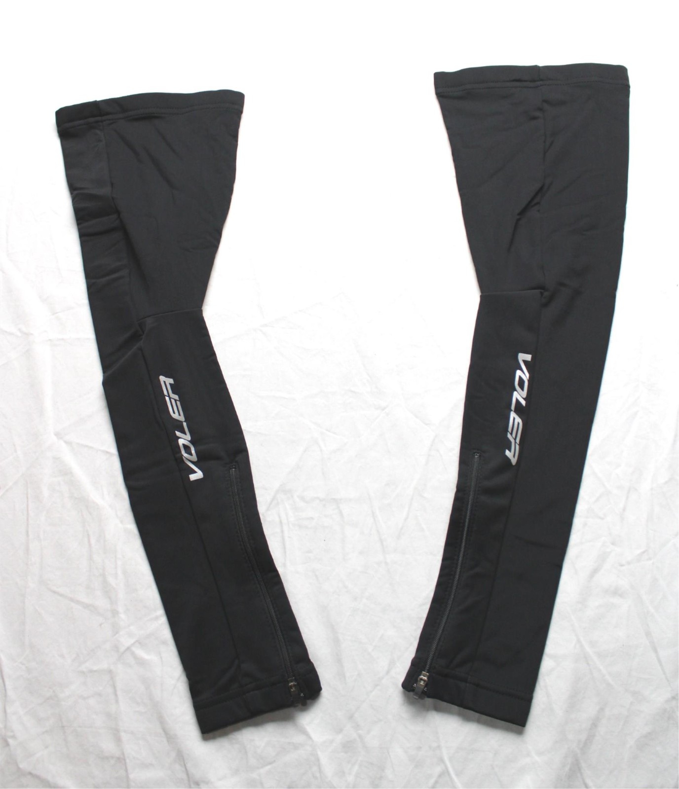 Voler Adult Artico 4-Way Stretch Flannel Lined Leg Warmers AC2 Black Medium