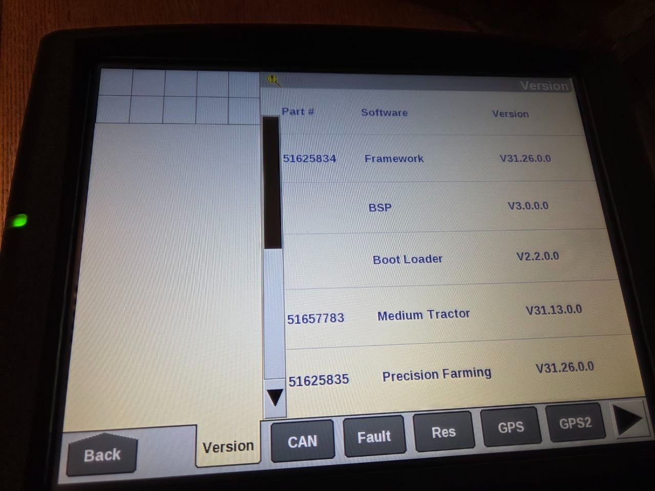 Display Pro700 Intelli Veiw IV Fred2 Pn 47932860 CNH Case & New Holland