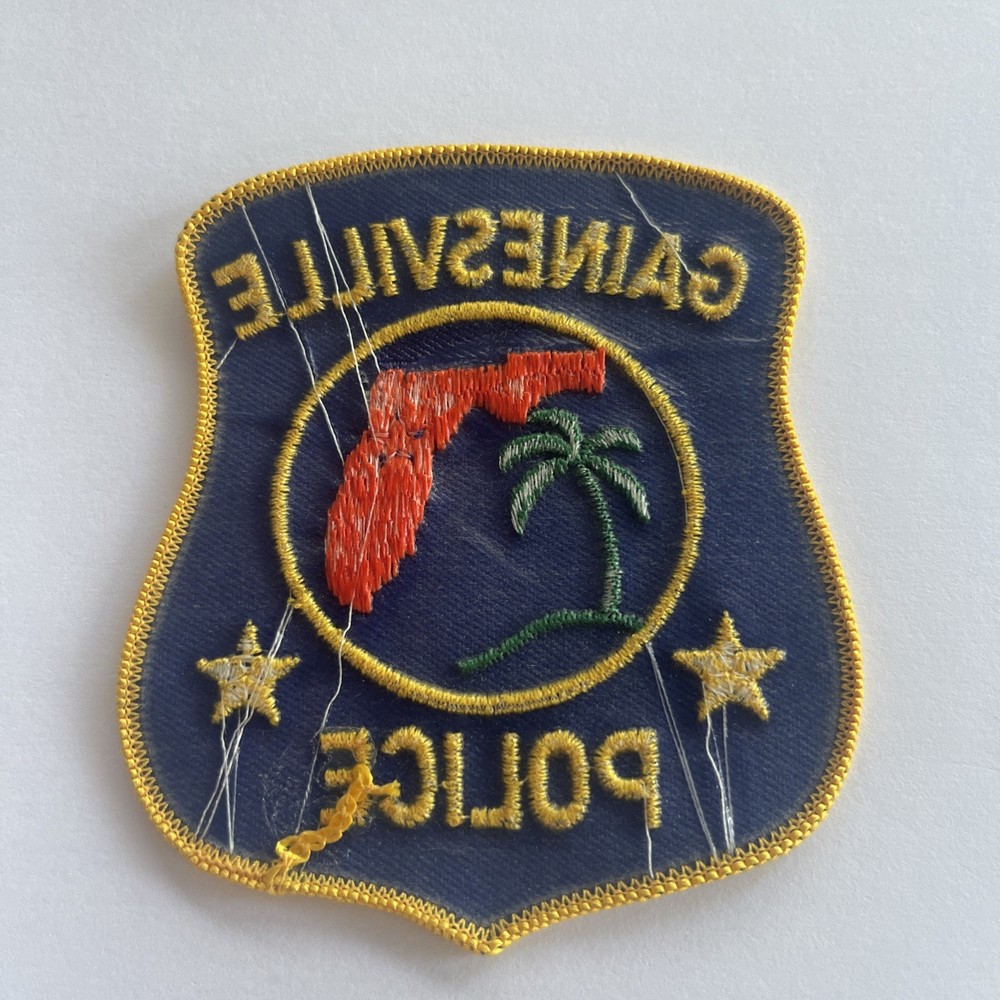 Gainesville Florida Police Shoulder Patch Badge