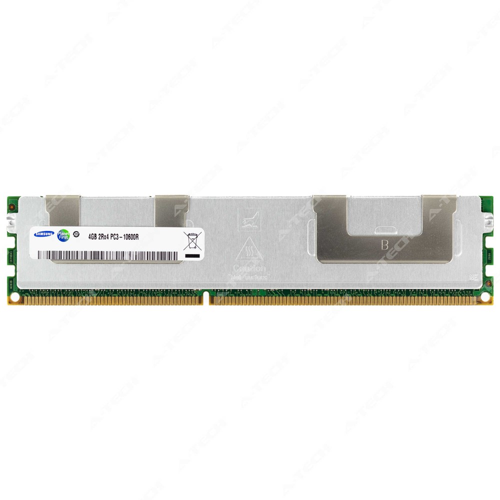 Samsung 4GB 2Rx4 PC3-10600R RDIMM DDR3 1333 ECC REG Registered Server Memory RAM
