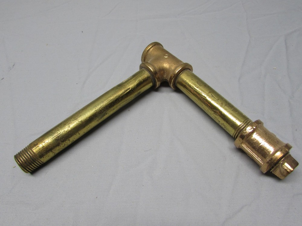 OFFER Antique Brass Ship Pipe From Bermuda Waters
