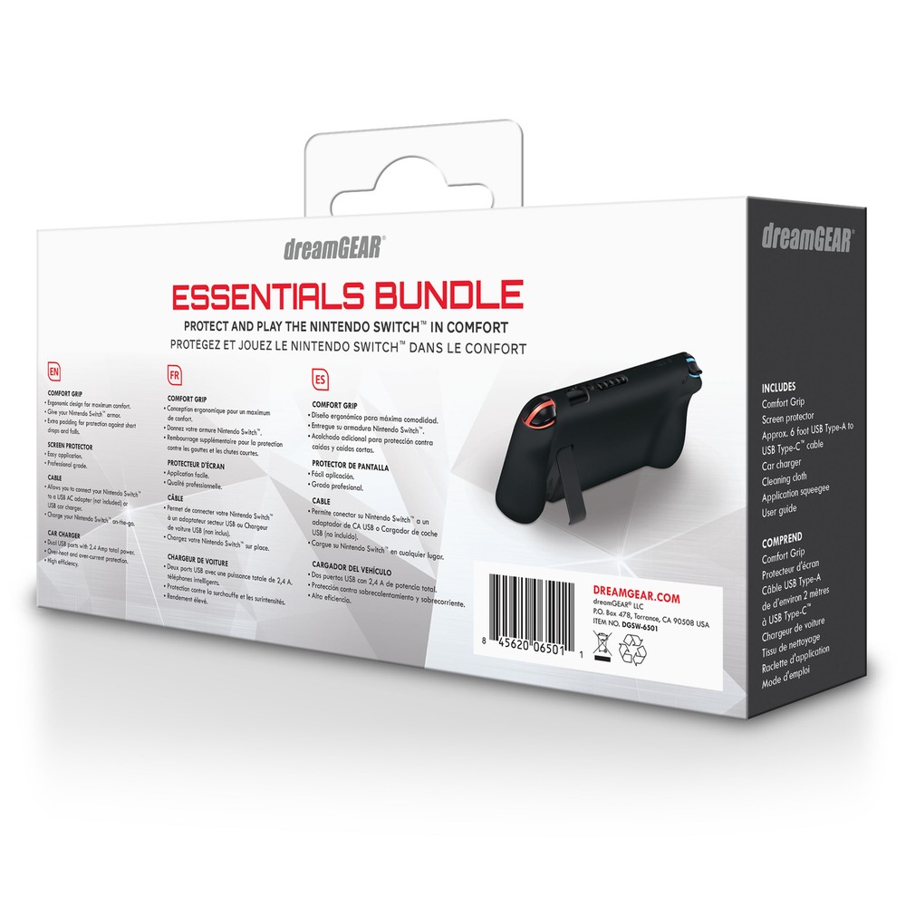 dreamGEAR Nintendo Switch Essentials Starter Bundle Kit