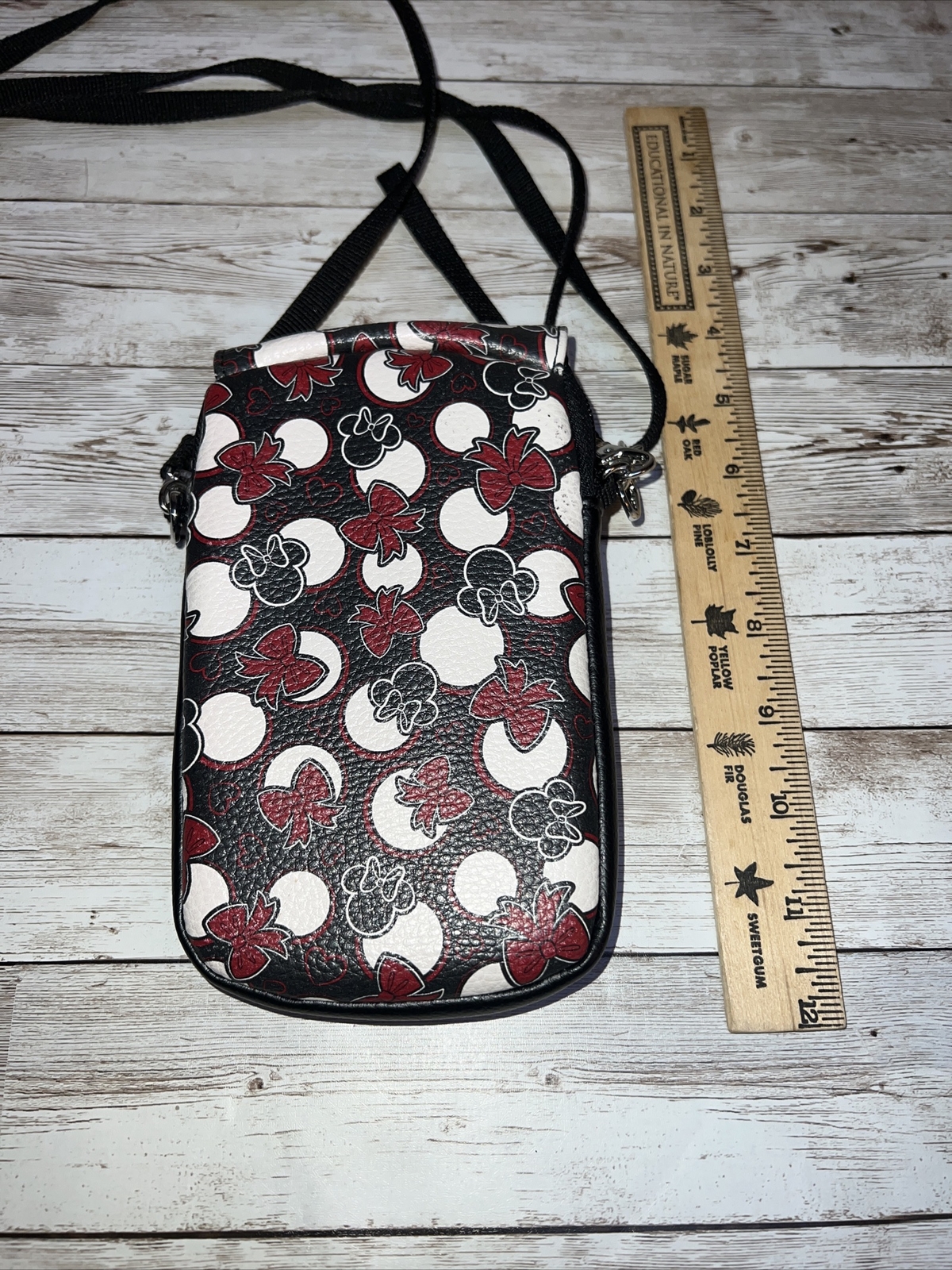 Disney Minnie Mouse Crossbody Phone Case Shoulder Bag Removable Strap D Tech