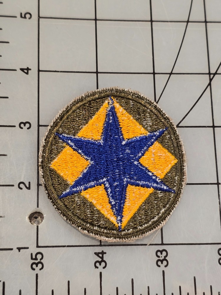 Surplus US Army 46 Infantry Division Patch Phantom Cut Edge 3810