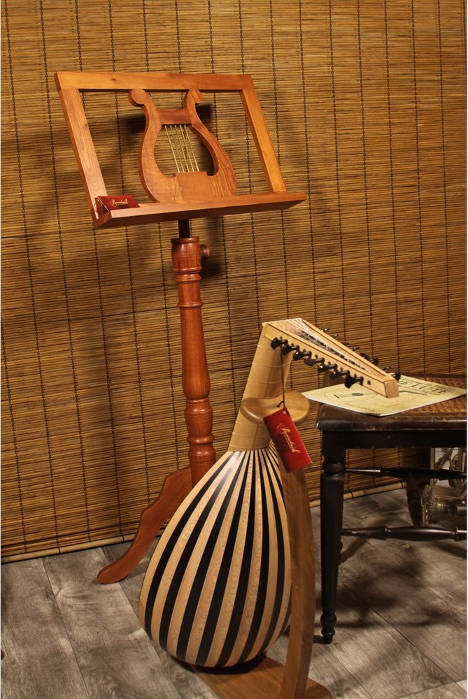 EMS Regency Single Tray Music Stand - Red Cedar