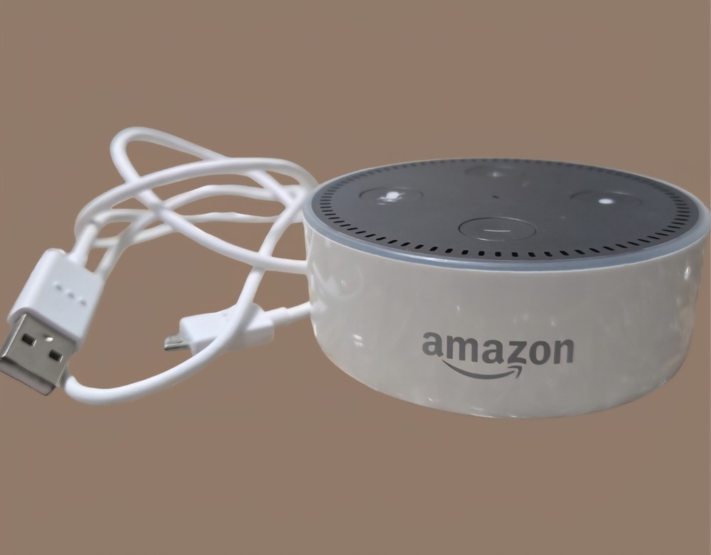 Amazon Echo Dot 2nd Generation Smart Speaker Voice Assistant Alexa White RS03QR