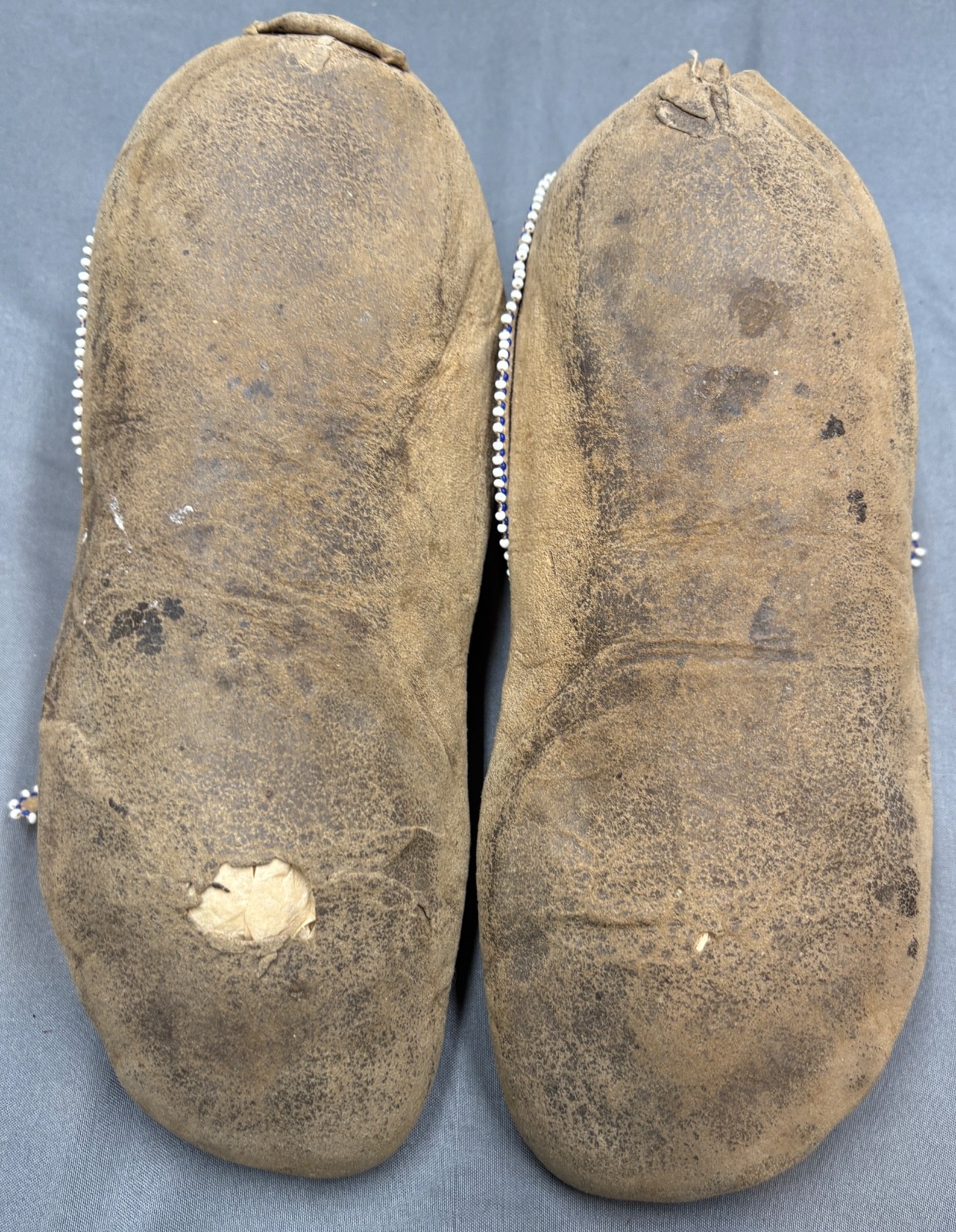 Lot of Three (3) Vintage Native American Moccasins