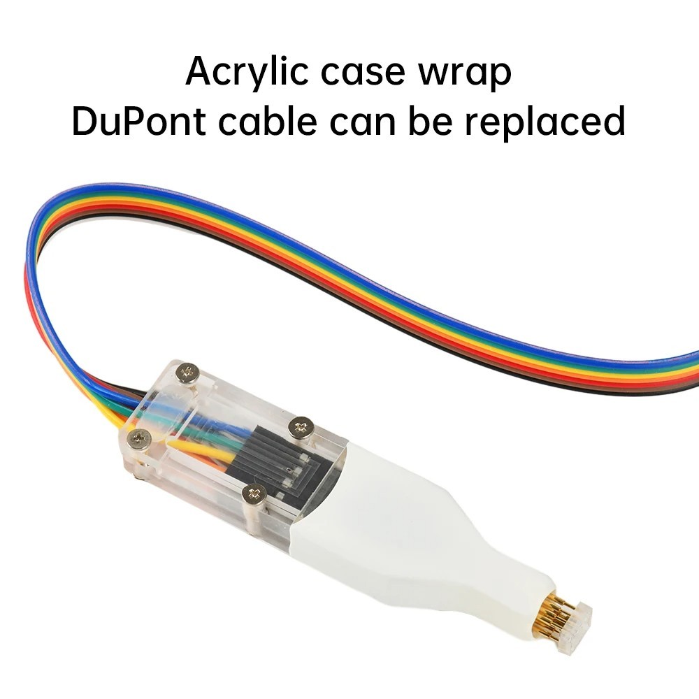 OP8/WSON8/QDFN8 Microchip Burn Write Probe Spring Needle Flash Chip Burner Cable