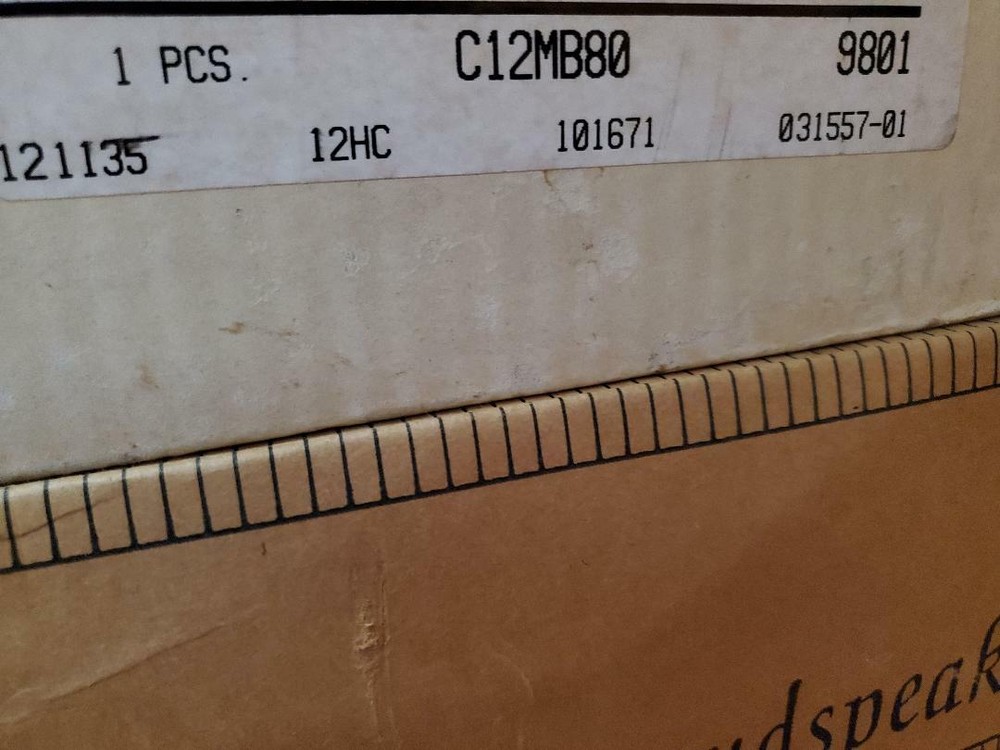 Eminence 12" Speaker