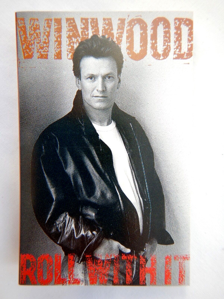 STEVE WINWOOD - ROLL WITH IT - CASSETTE